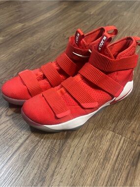 Nike Lebron Soldier XI 11 TB University Red - Size 12 Men's